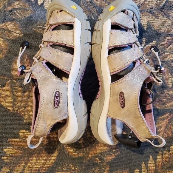 Keen Suede Leather Newport H2 with purple accents - Picture 3 of 6